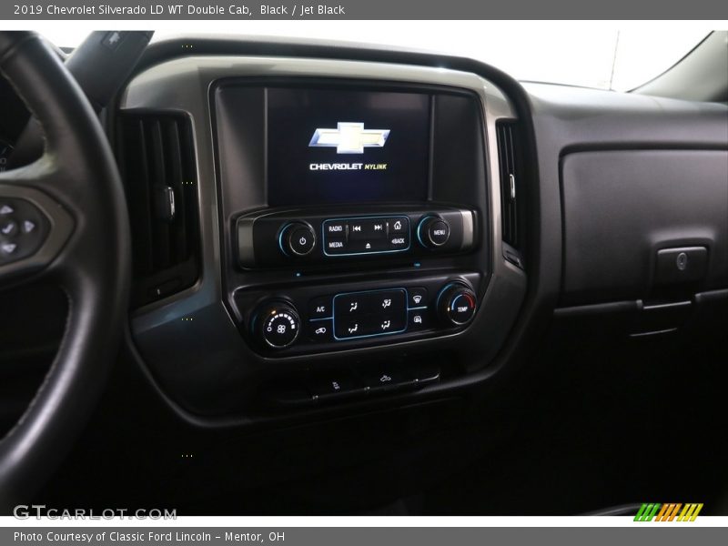 Black / Jet Black 2019 Chevrolet Silverado LD WT Double Cab