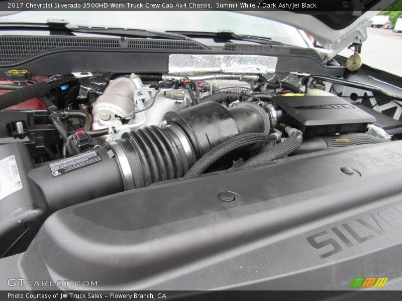  2017 Silverado 3500HD Work Truck Crew Cab 4x4 Chassis Engine - 6.6 Liter OHV 32-Valve Duramax Turbo-Diesel V8