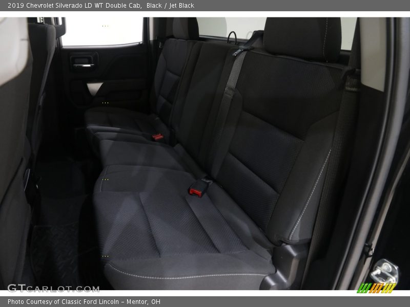 Black / Jet Black 2019 Chevrolet Silverado LD WT Double Cab