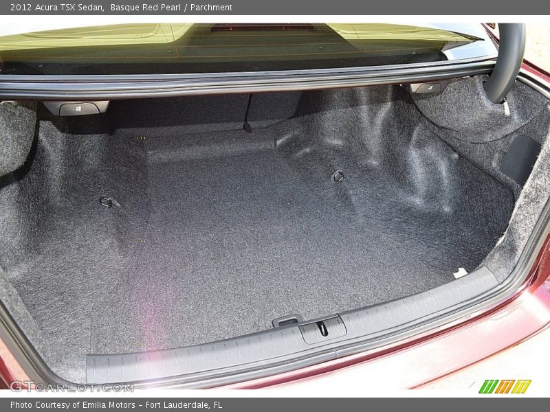 Basque Red Pearl / Parchment 2012 Acura TSX Sedan