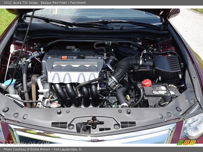 Basque Red Pearl / Parchment 2012 Acura TSX Sedan