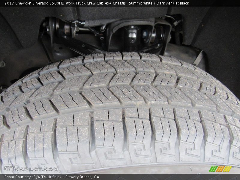 Summit White / Dark Ash/Jet Black 2017 Chevrolet Silverado 3500HD Work Truck Crew Cab 4x4 Chassis