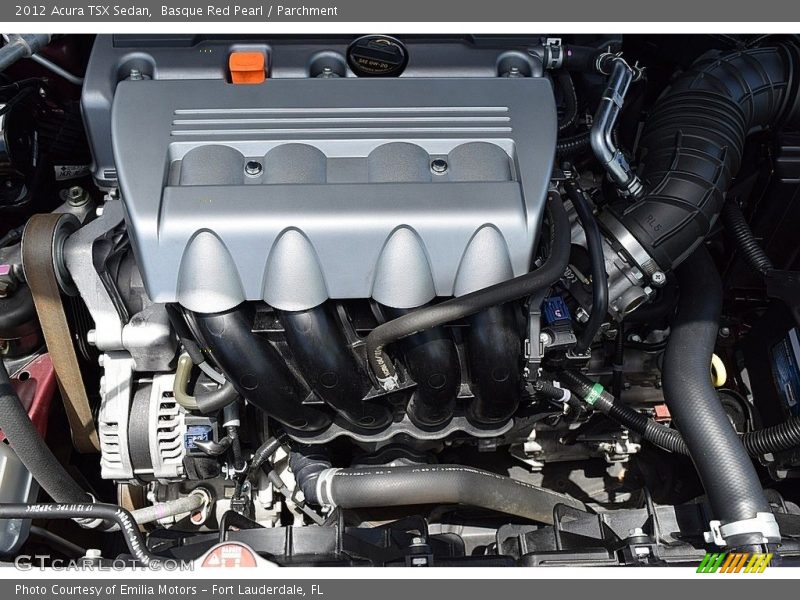 Basque Red Pearl / Parchment 2012 Acura TSX Sedan