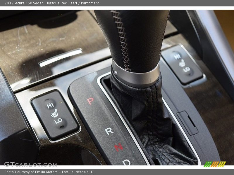 Basque Red Pearl / Parchment 2012 Acura TSX Sedan