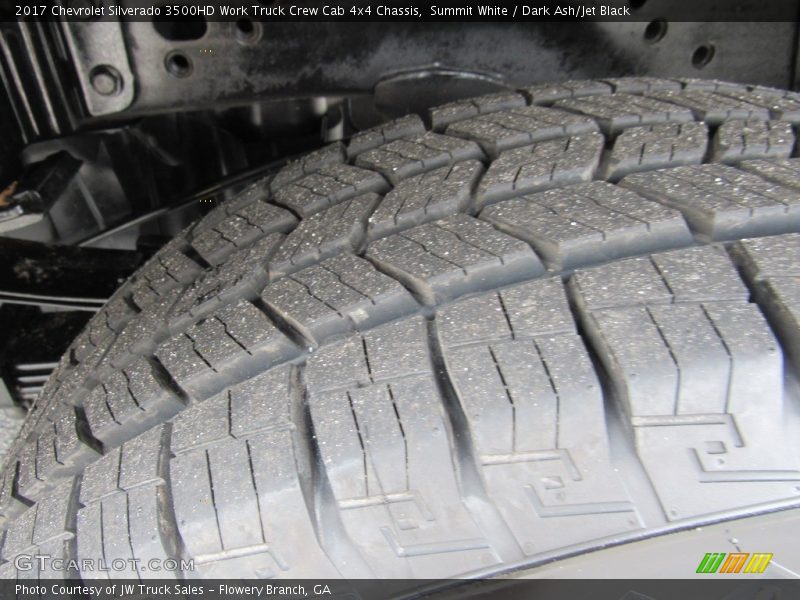 Summit White / Dark Ash/Jet Black 2017 Chevrolet Silverado 3500HD Work Truck Crew Cab 4x4 Chassis