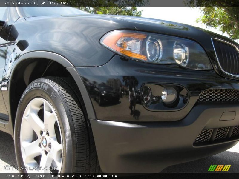Jet Black / Black 2006 BMW X5 3.0i