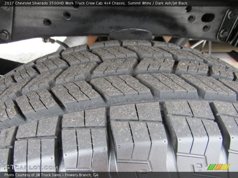 Summit White / Dark Ash/Jet Black 2017 Chevrolet Silverado 3500HD Work Truck Crew Cab 4x4 Chassis