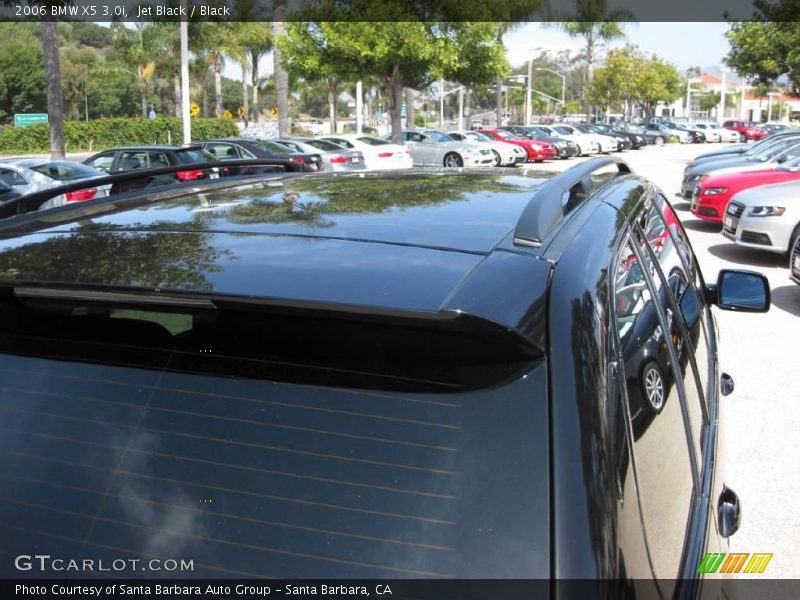 Jet Black / Black 2006 BMW X5 3.0i