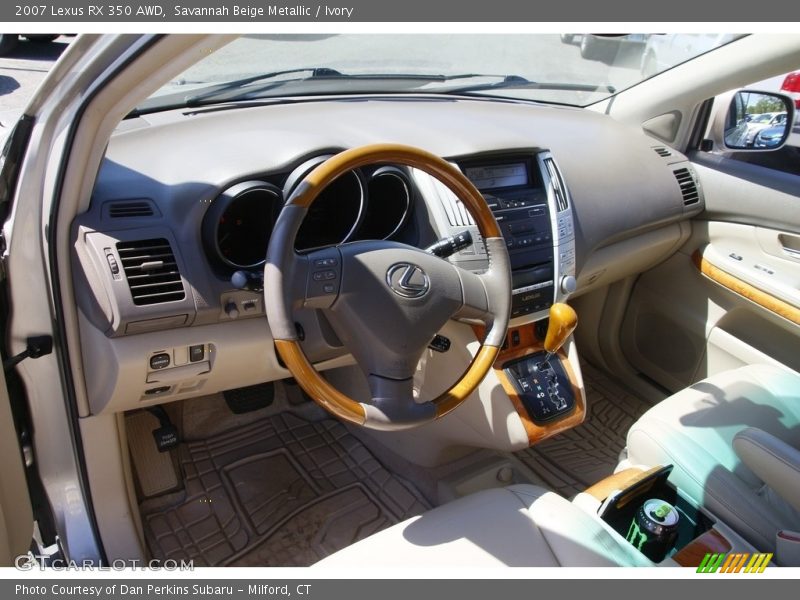 Savannah Beige Metallic / Ivory 2007 Lexus RX 350 AWD