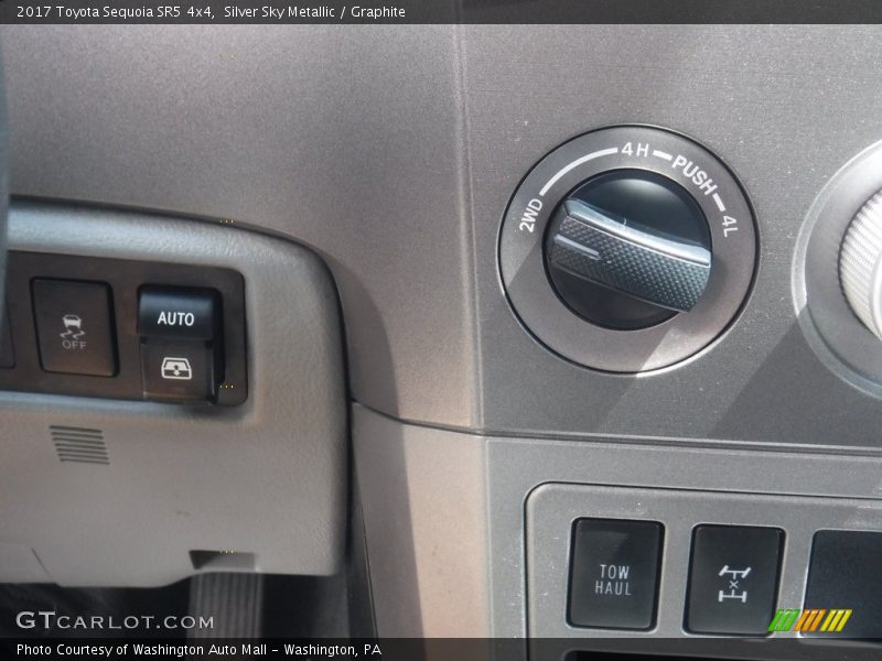 Silver Sky Metallic / Graphite 2017 Toyota Sequoia SR5 4x4