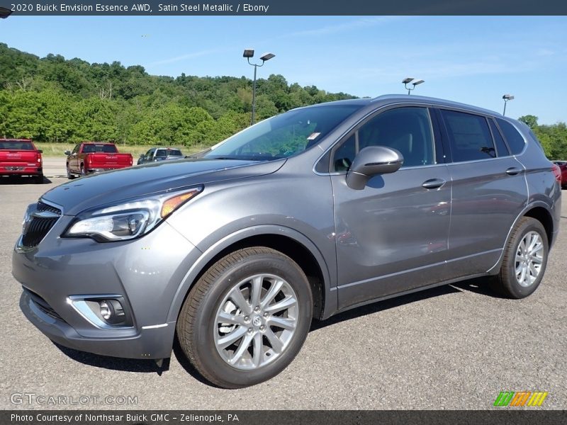 Satin Steel Metallic / Ebony 2020 Buick Envision Essence AWD