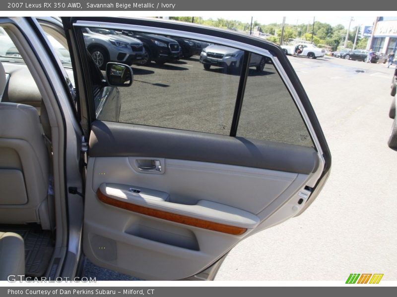 Savannah Beige Metallic / Ivory 2007 Lexus RX 350 AWD