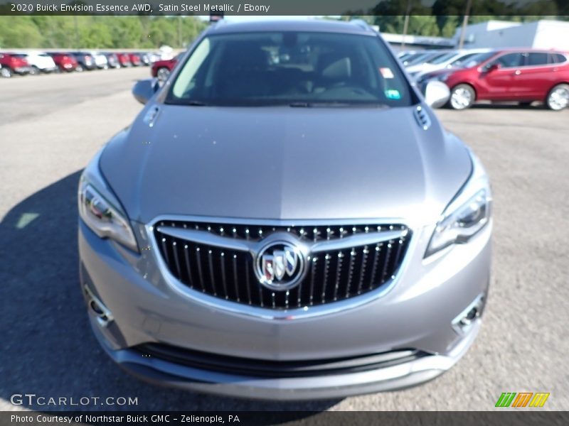 Satin Steel Metallic / Ebony 2020 Buick Envision Essence AWD