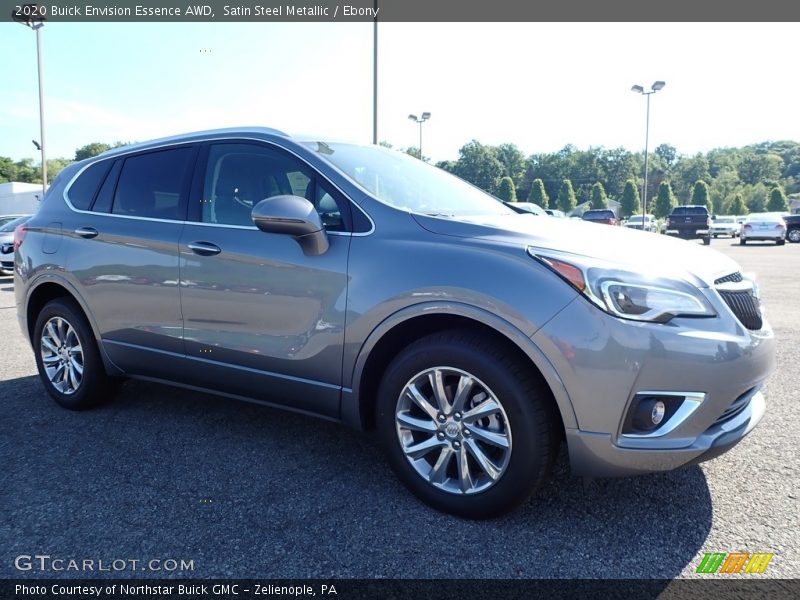 Satin Steel Metallic / Ebony 2020 Buick Envision Essence AWD