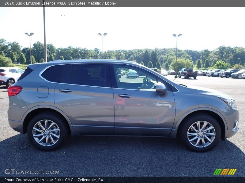 Satin Steel Metallic / Ebony 2020 Buick Envision Essence AWD