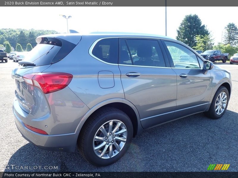 Satin Steel Metallic / Ebony 2020 Buick Envision Essence AWD