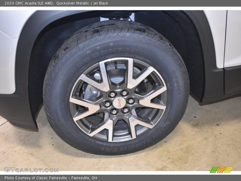 Quicksilver Metallic / Jet Black 2020 GMC Acadia SLE AWD
