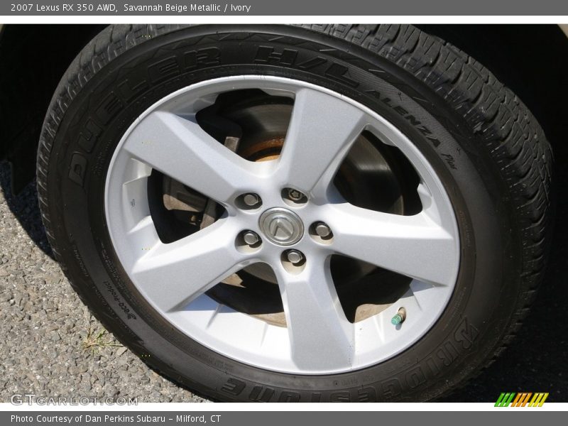 Savannah Beige Metallic / Ivory 2007 Lexus RX 350 AWD