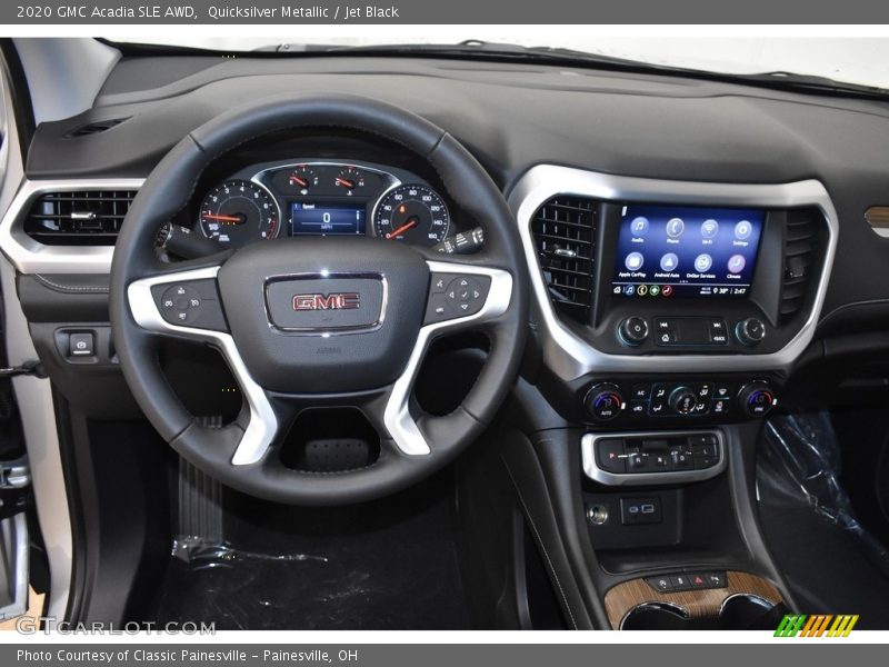 Quicksilver Metallic / Jet Black 2020 GMC Acadia SLE AWD