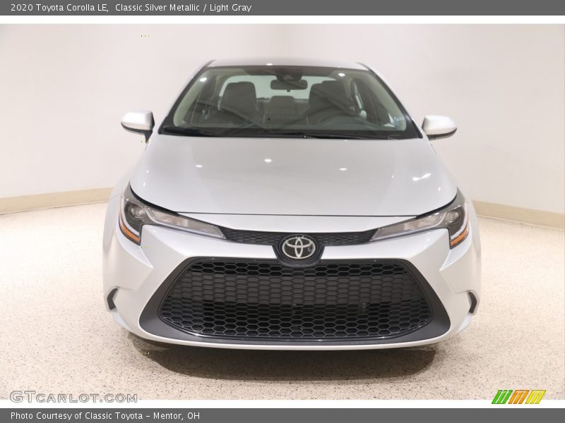 Classic Silver Metallic / Light Gray 2020 Toyota Corolla LE