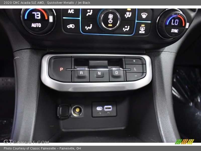 Quicksilver Metallic / Jet Black 2020 GMC Acadia SLE AWD
