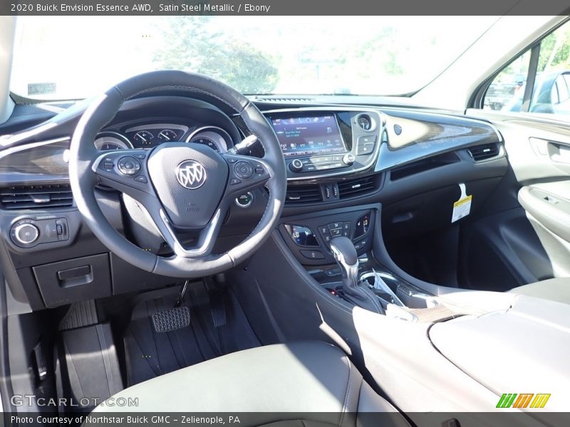 Satin Steel Metallic / Ebony 2020 Buick Envision Essence AWD