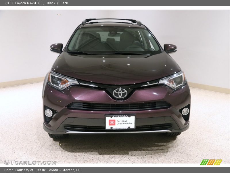 Black / Black 2017 Toyota RAV4 XLE