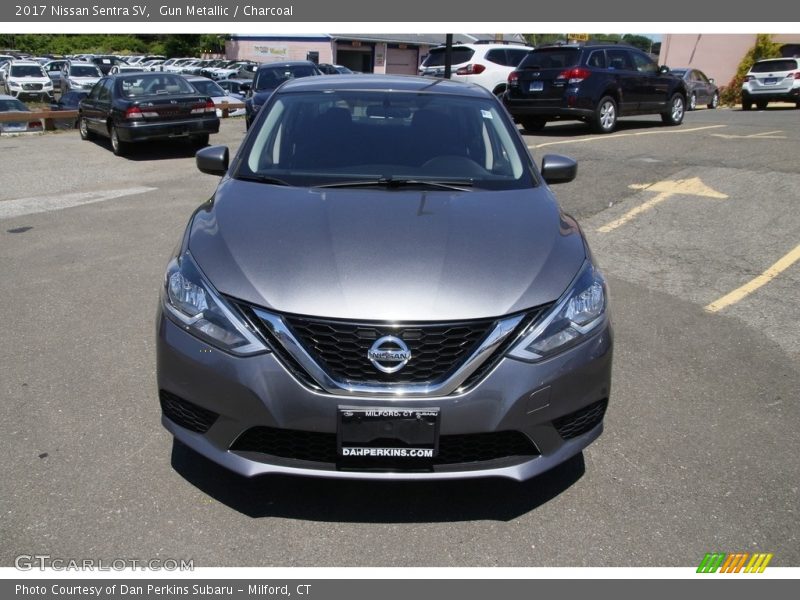 Gun Metallic / Charcoal 2017 Nissan Sentra SV