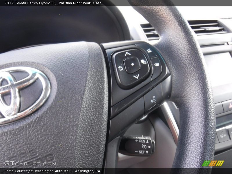 Parisian Night Pearl / Ash 2017 Toyota Camry Hybrid LE