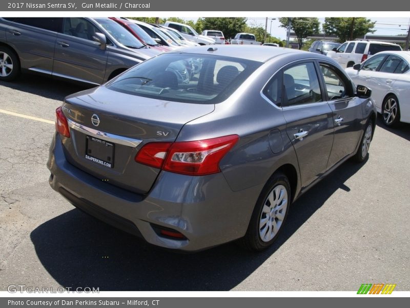 Gun Metallic / Charcoal 2017 Nissan Sentra SV