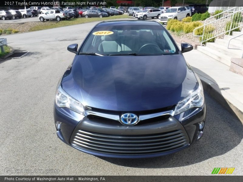 Parisian Night Pearl / Ash 2017 Toyota Camry Hybrid LE