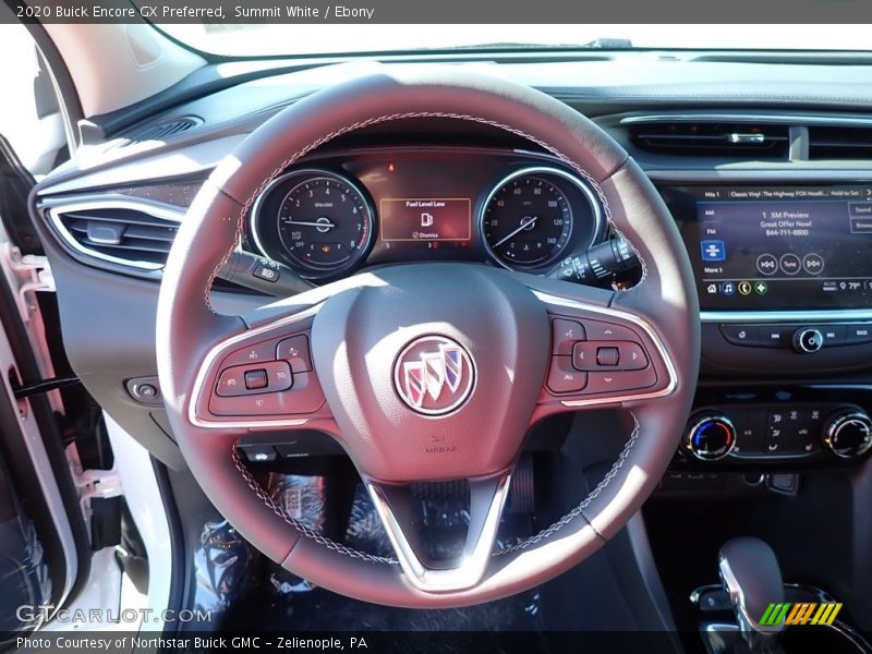 Summit White / Ebony 2020 Buick Encore GX Preferred