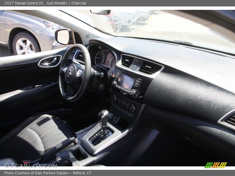 Gun Metallic / Charcoal 2017 Nissan Sentra SV