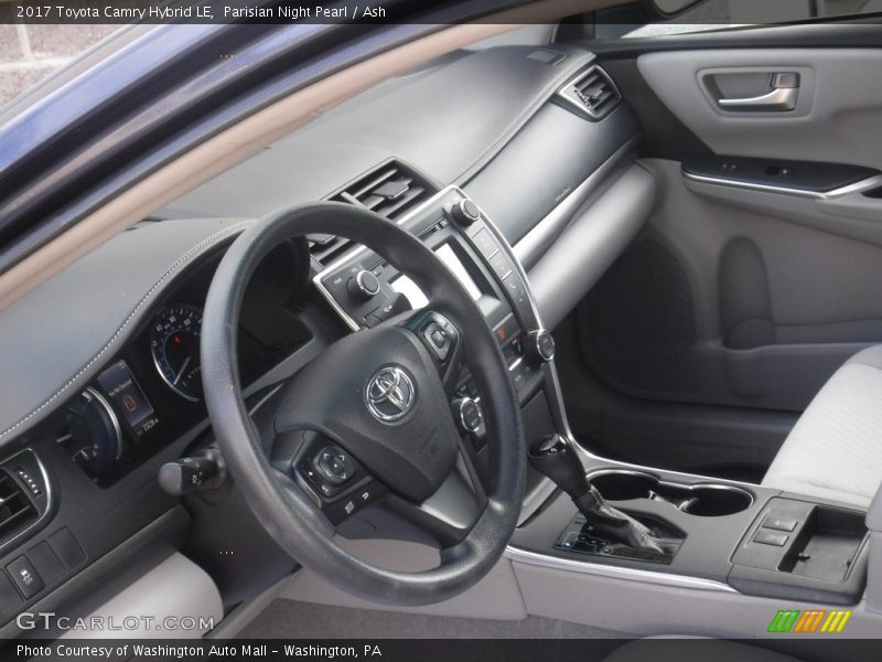Parisian Night Pearl / Ash 2017 Toyota Camry Hybrid LE