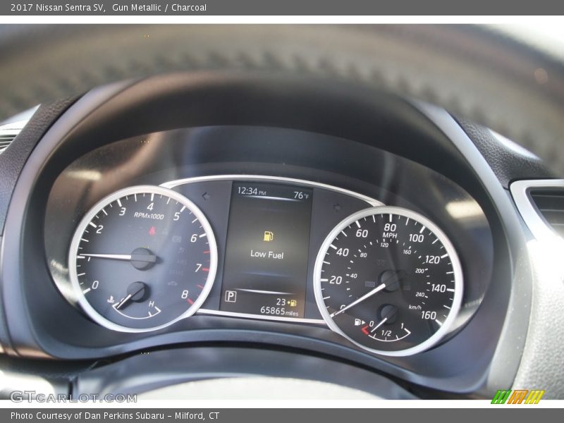 Gun Metallic / Charcoal 2017 Nissan Sentra SV