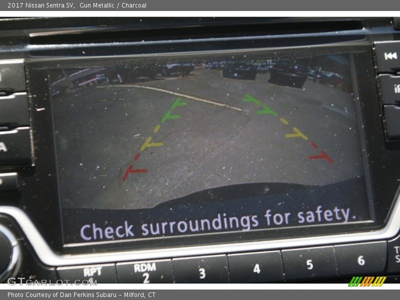 Gun Metallic / Charcoal 2017 Nissan Sentra SV