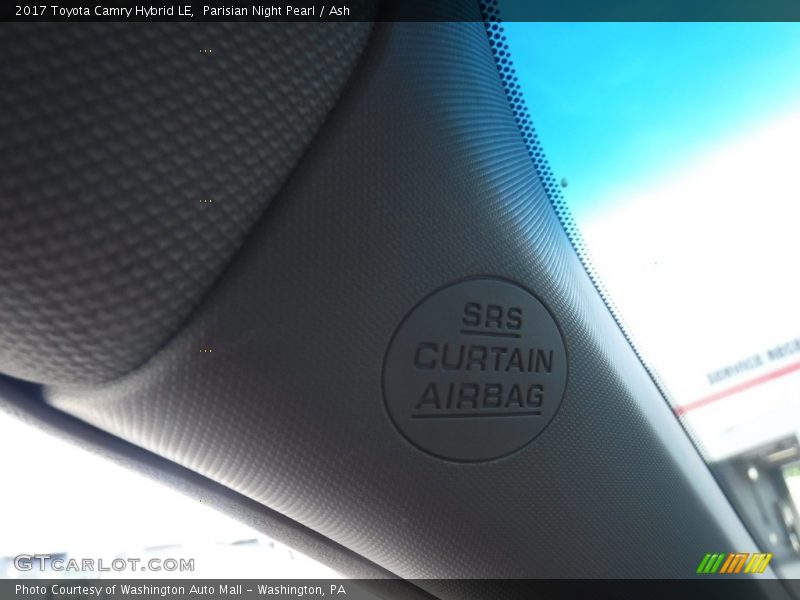 Parisian Night Pearl / Ash 2017 Toyota Camry Hybrid LE