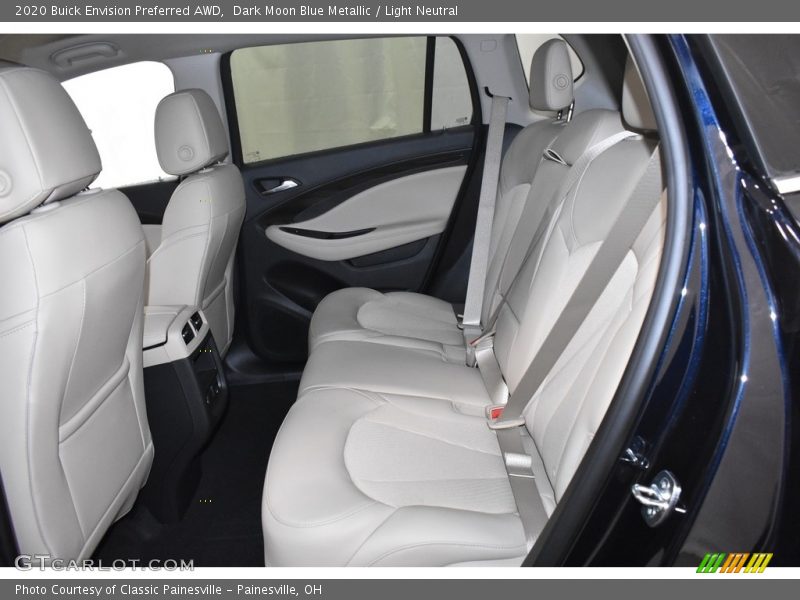 Dark Moon Blue Metallic / Light Neutral 2020 Buick Envision Preferred AWD