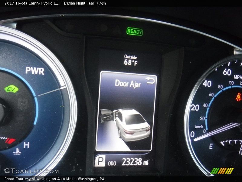 Parisian Night Pearl / Ash 2017 Toyota Camry Hybrid LE