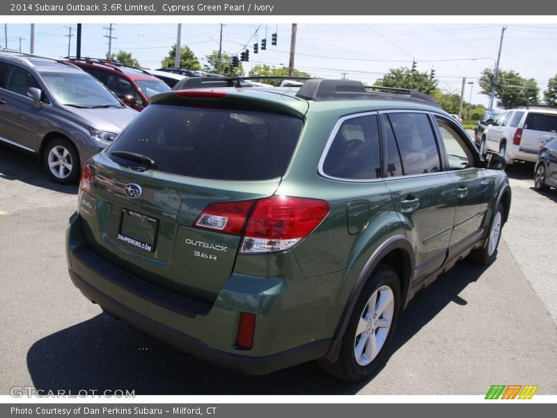 Cypress Green Pearl / Ivory 2014 Subaru Outback 3.6R Limited