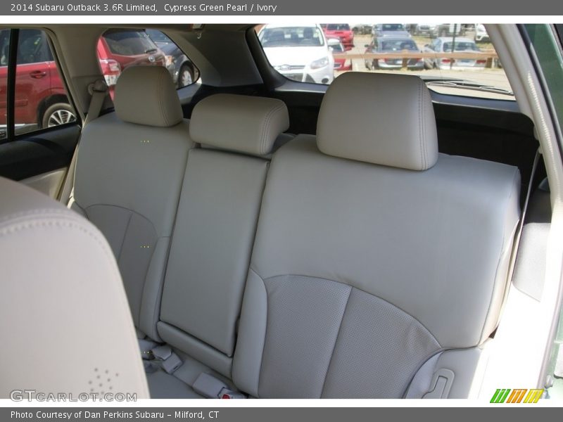 Cypress Green Pearl / Ivory 2014 Subaru Outback 3.6R Limited