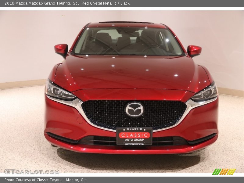 Soul Red Crystal Metallic / Black 2018 Mazda Mazda6 Grand Touring