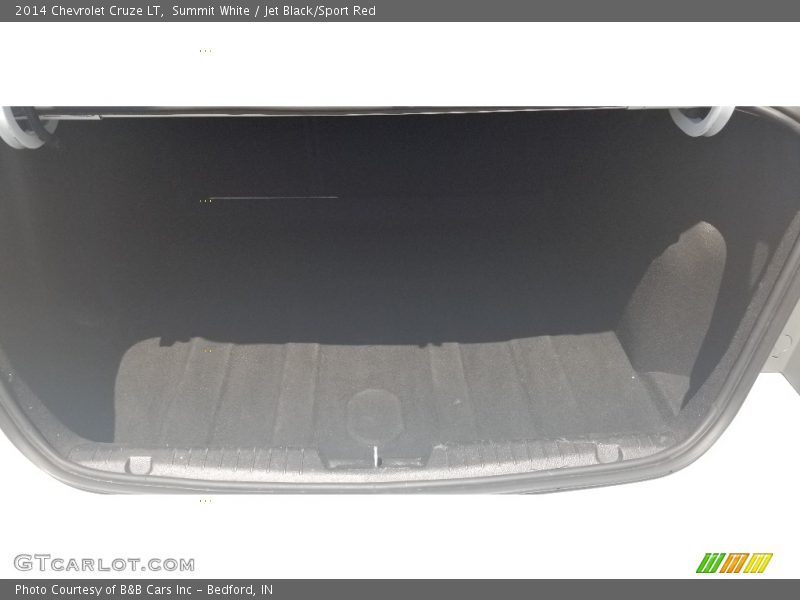 Summit White / Jet Black/Sport Red 2014 Chevrolet Cruze LT