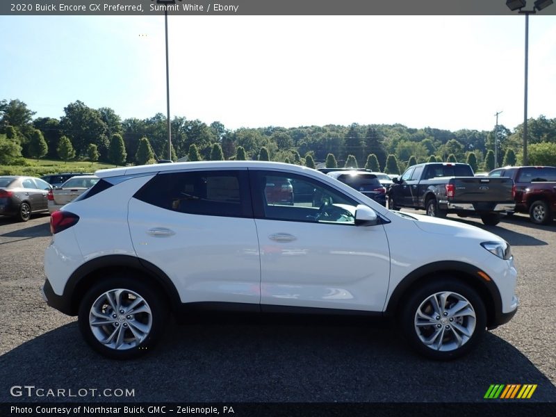 Summit White / Ebony 2020 Buick Encore GX Preferred