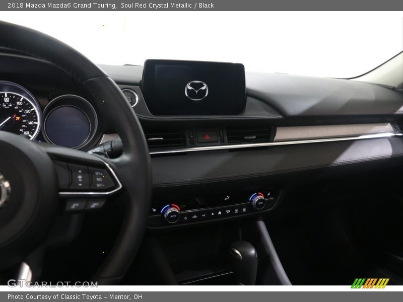 Soul Red Crystal Metallic / Black 2018 Mazda Mazda6 Grand Touring