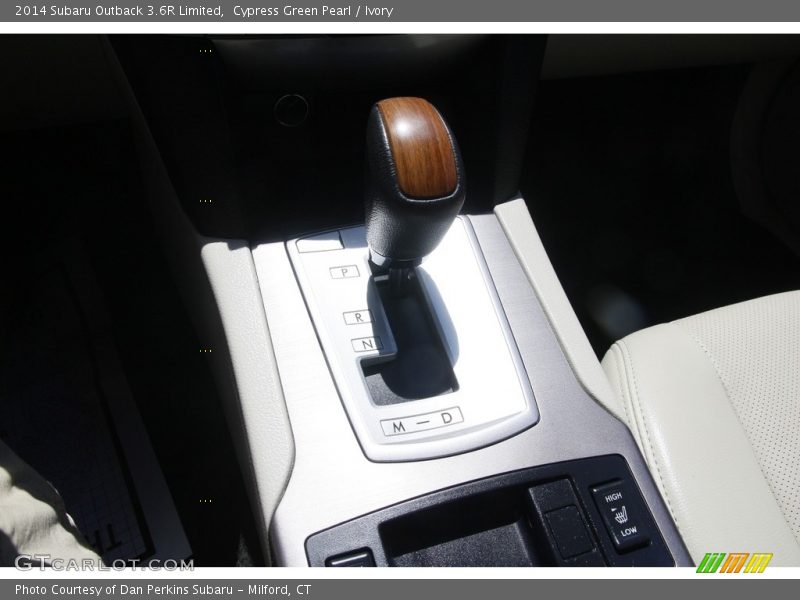 Cypress Green Pearl / Ivory 2014 Subaru Outback 3.6R Limited
