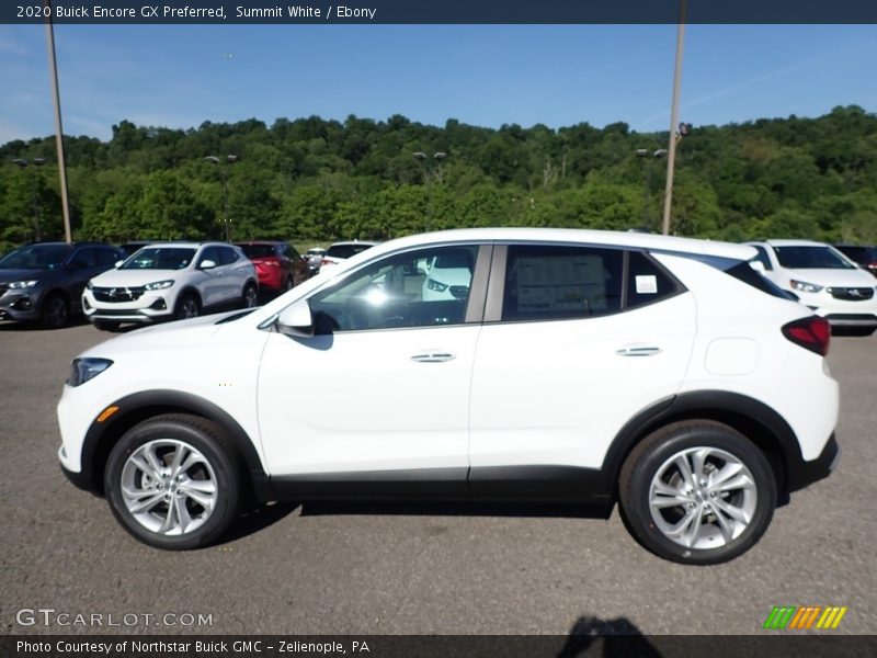 Summit White / Ebony 2020 Buick Encore GX Preferred