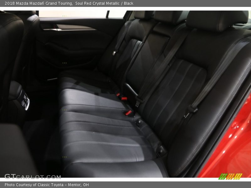Soul Red Crystal Metallic / Black 2018 Mazda Mazda6 Grand Touring