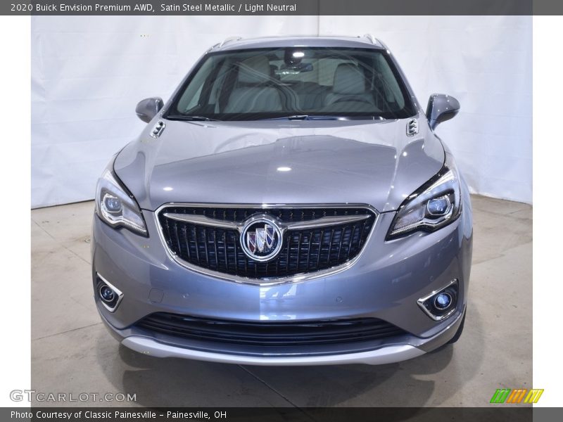 Satin Steel Metallic / Light Neutral 2020 Buick Envision Premium AWD