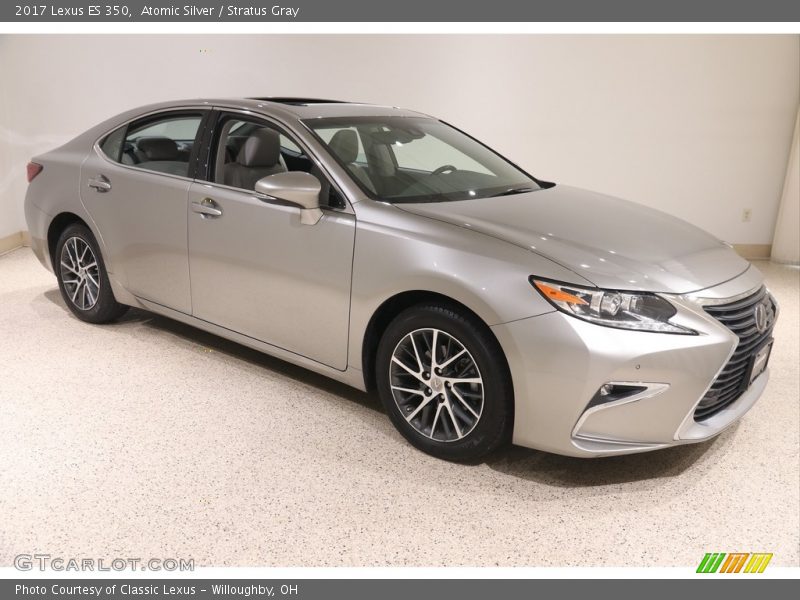 Atomic Silver / Stratus Gray 2017 Lexus ES 350